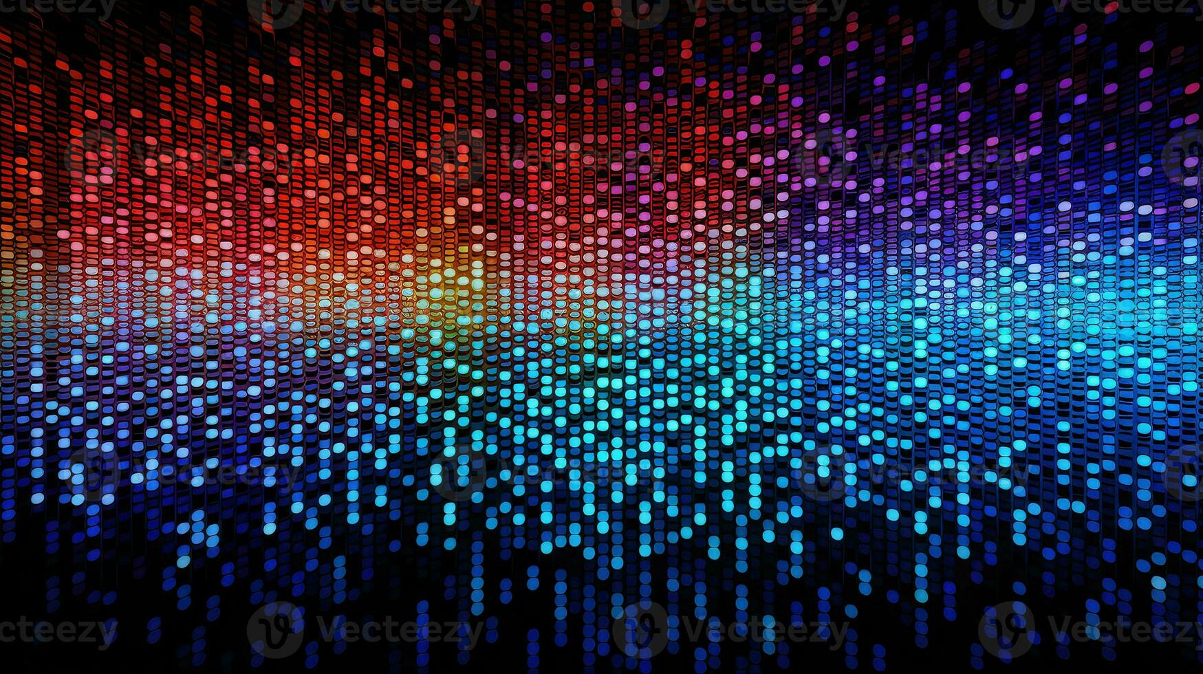 AI generated visualization data dots background photo