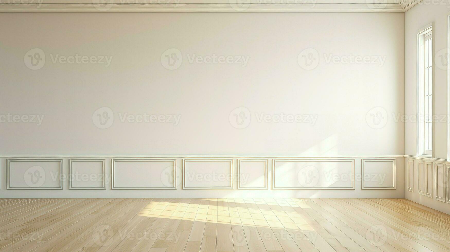 AI generated serenity blank empty background photo