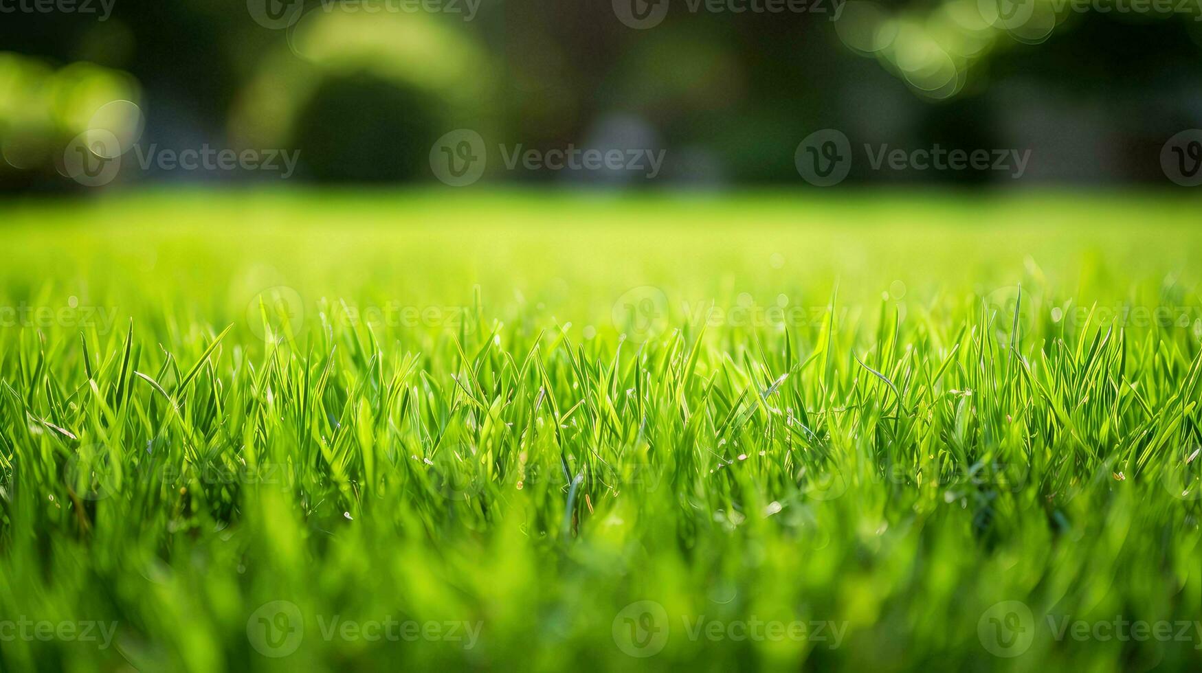 AI generated nature grass eco background photo