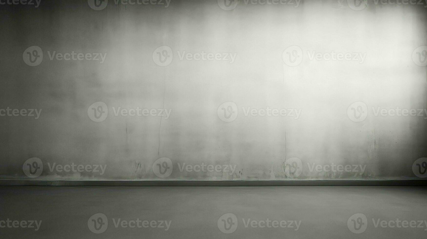 AI generated neutral gray empty background photo