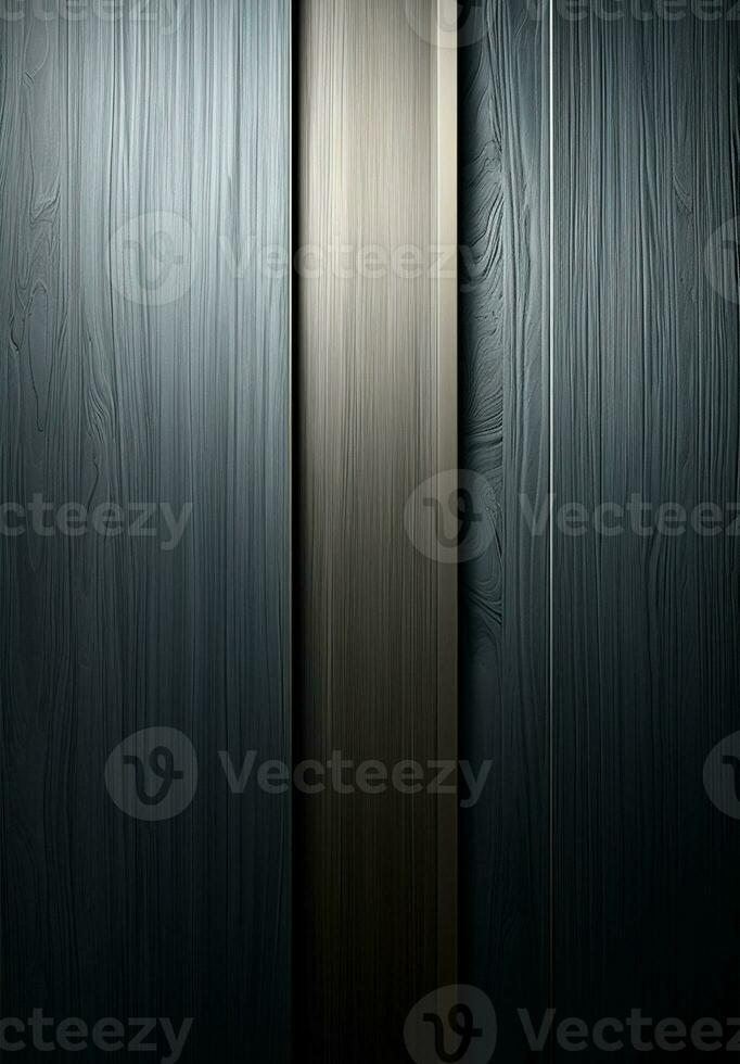 AI generated Vertical metal texture, steel silver background - AI generated image photo