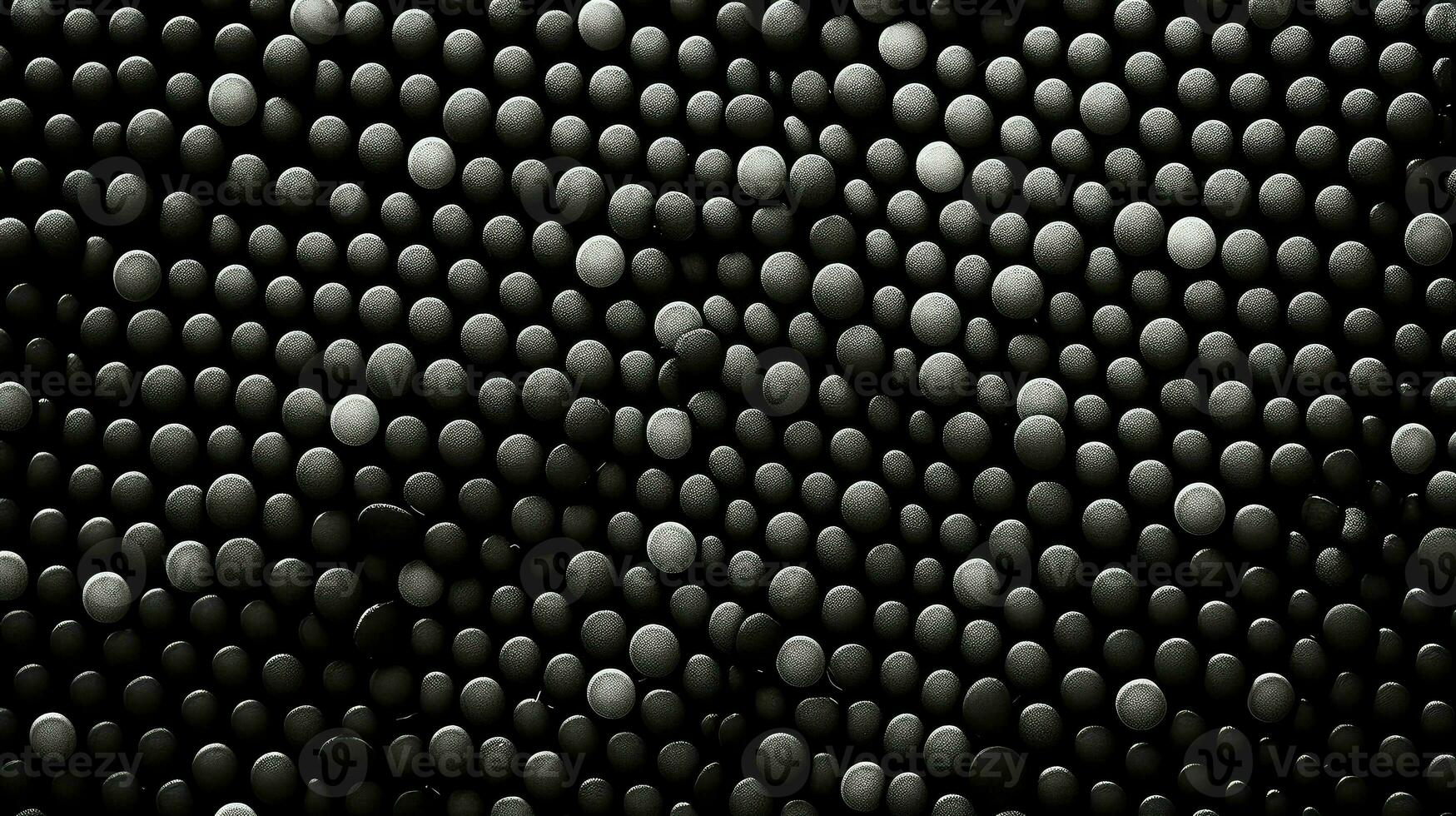 AI generated design black dots background photo