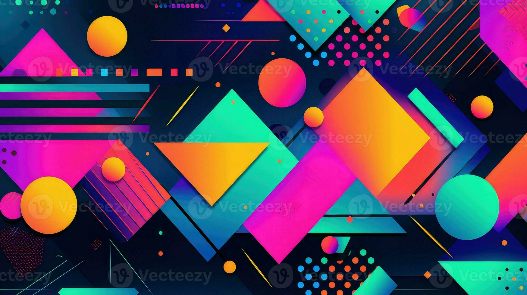 AI generated texture shape digital background photo