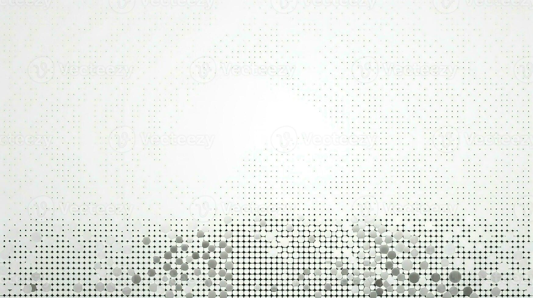 AI generated minimal geometric dots background photo