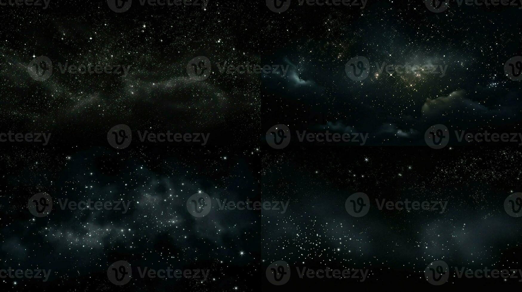 AI generated dark black energy background photo
