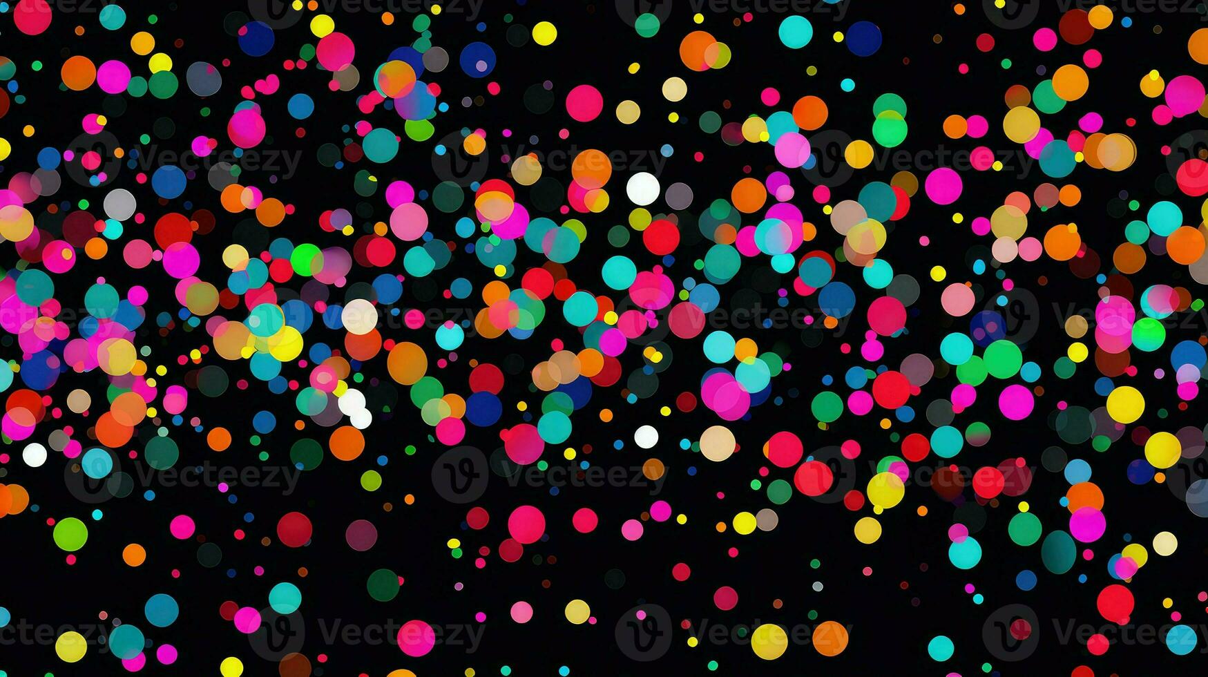 AI generated design geometric dots background photo
