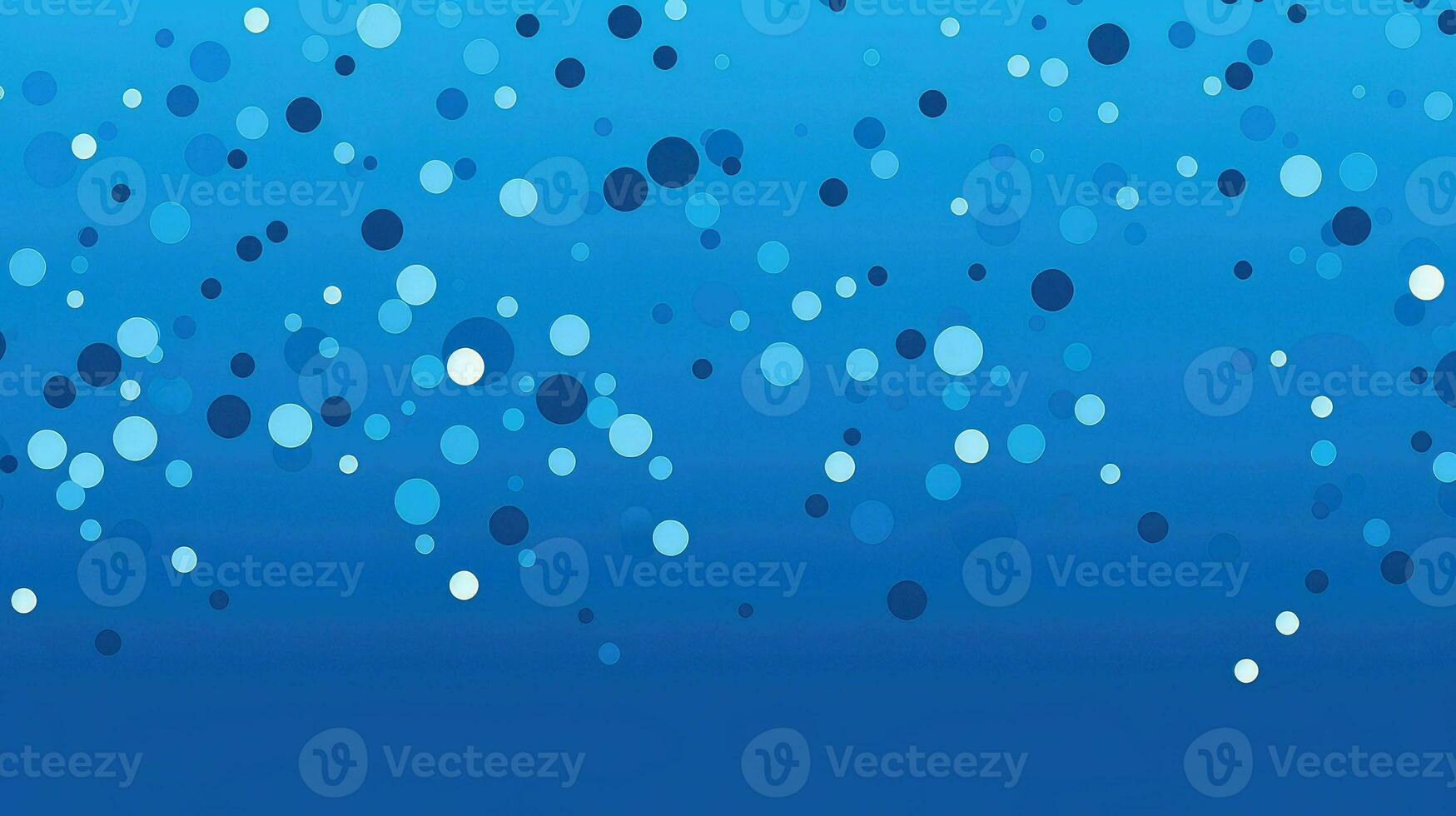 AI generated design blue dots background photo