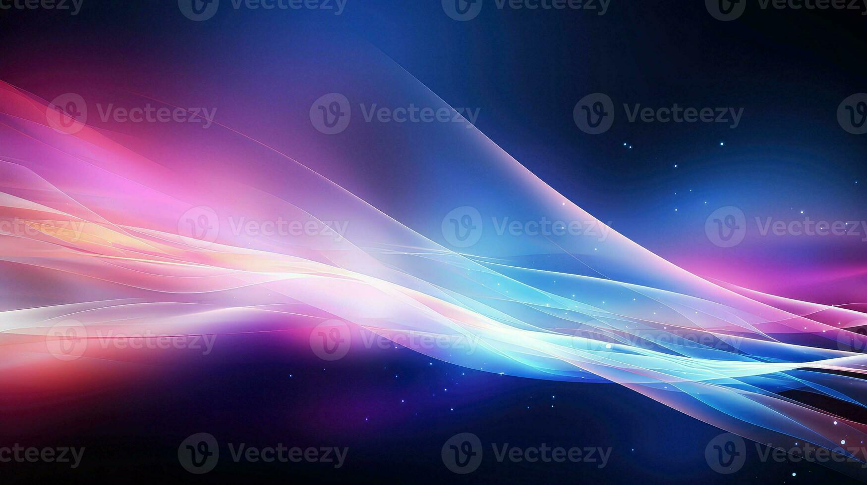 AI generated technology blur light business photo