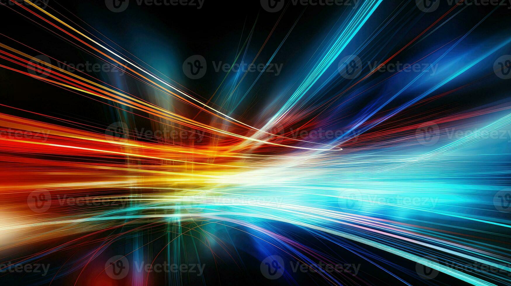 AI generated technology internet digital background photo