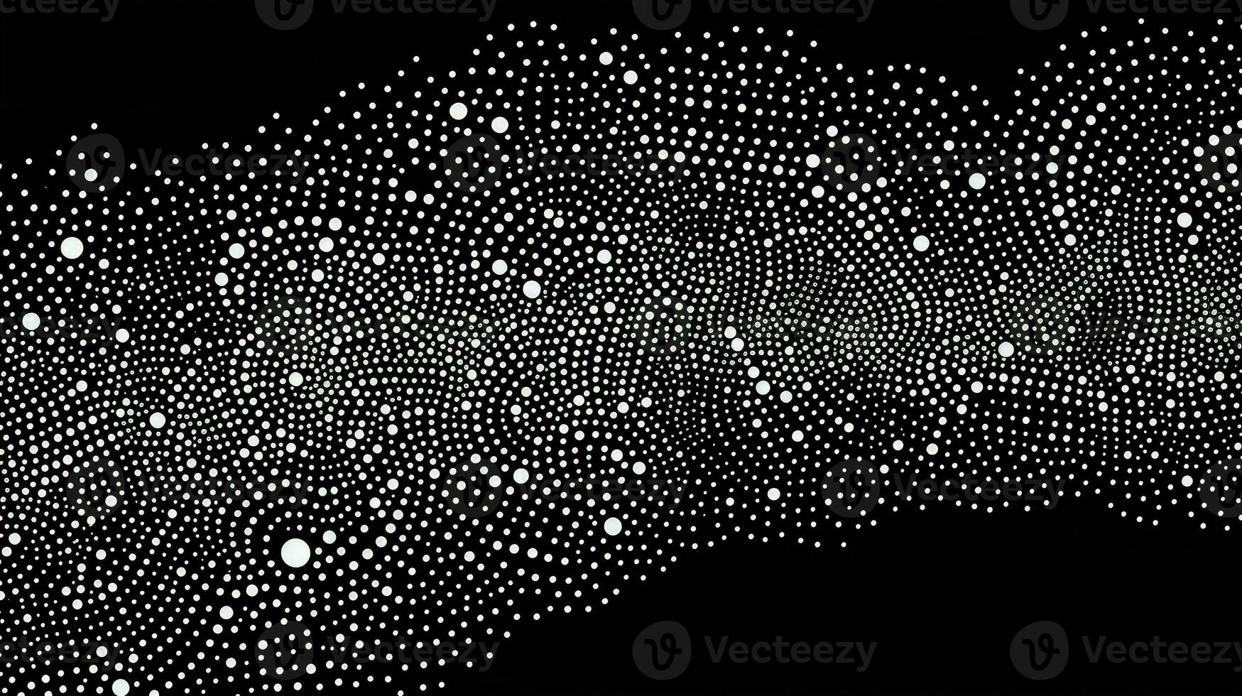 AI generated texture black dots background photo