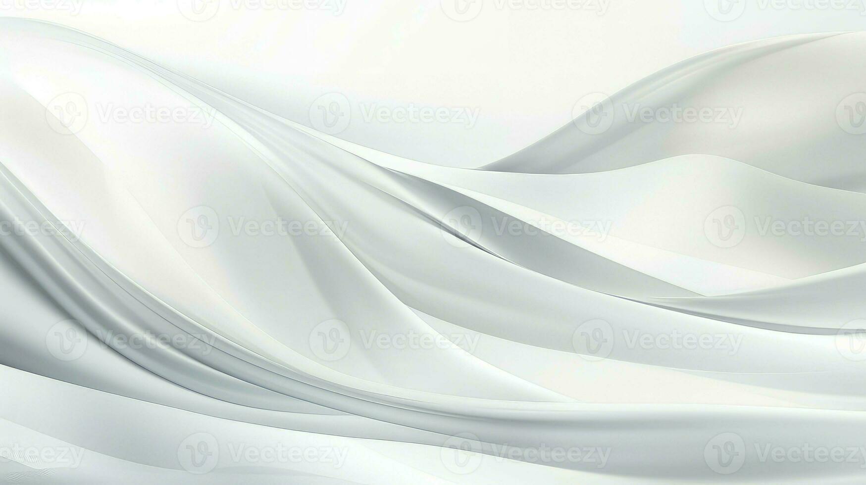 AI generated simple white dynamic background photo
