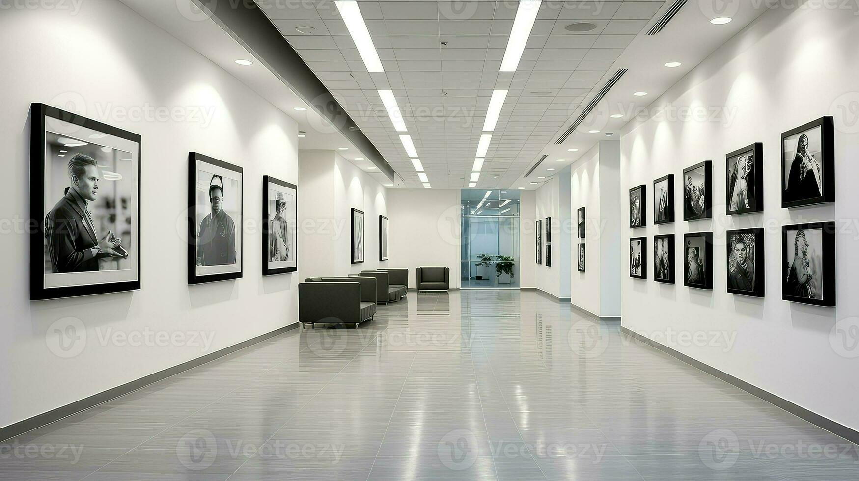 ai generado evento salón negocio antecedentes foto