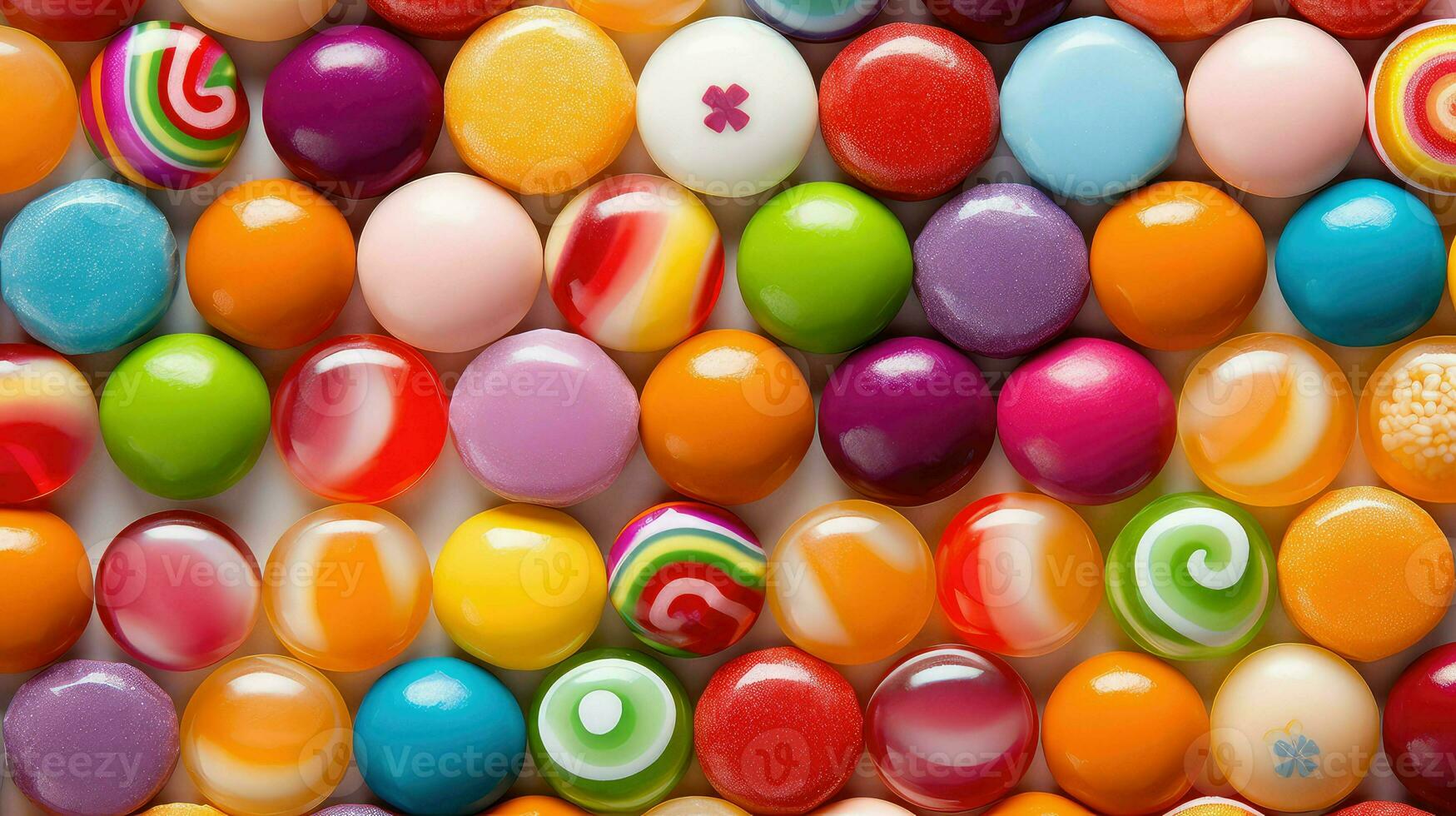 AI generated confectionery bonbon candy food photo