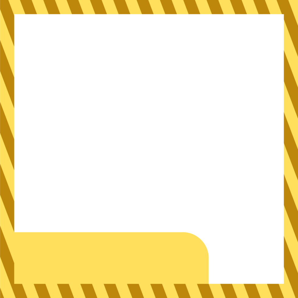 transparan  yellow christmas background border frame png