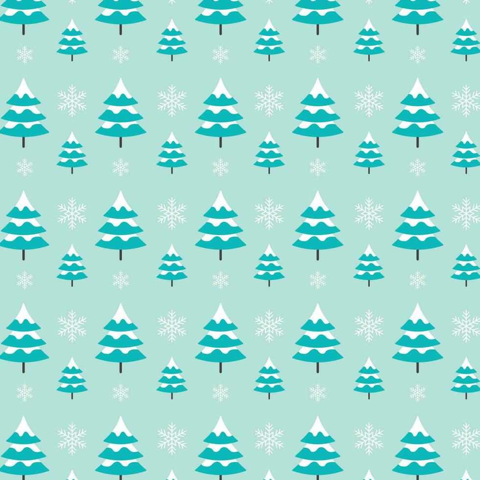 Colored winter pattern background Vector illustration