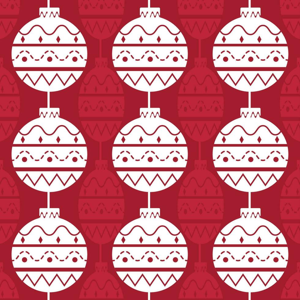 Christmas pattern background Gift wrapping paper Vector illustration