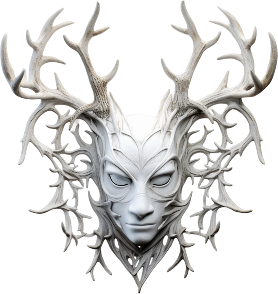 AI generated Reindeer Antler Mask 35497613 PNG