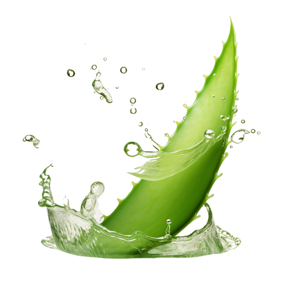 AI generated Aloe Vera Skin Care Collagen png