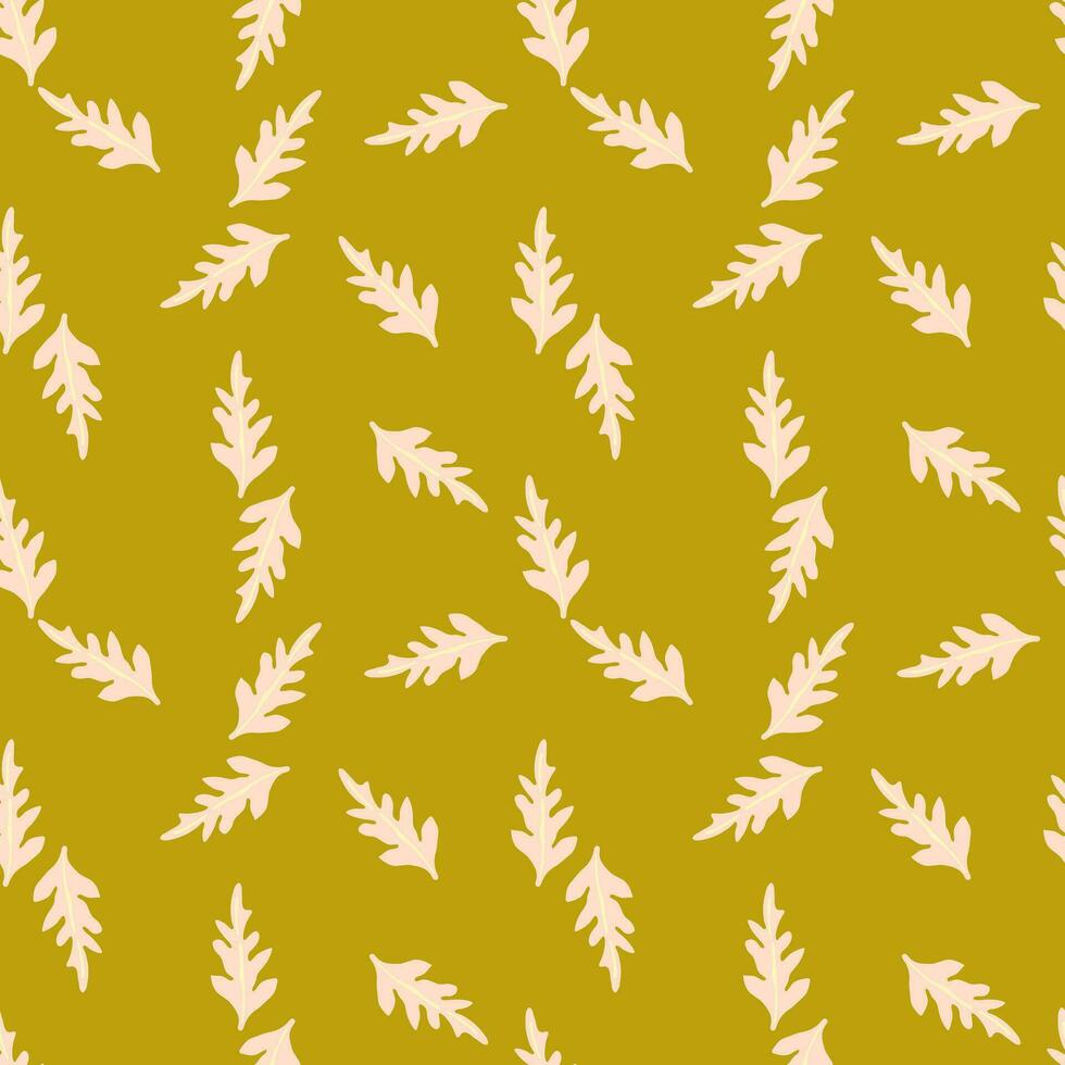 Nature-themed seamless background. vector