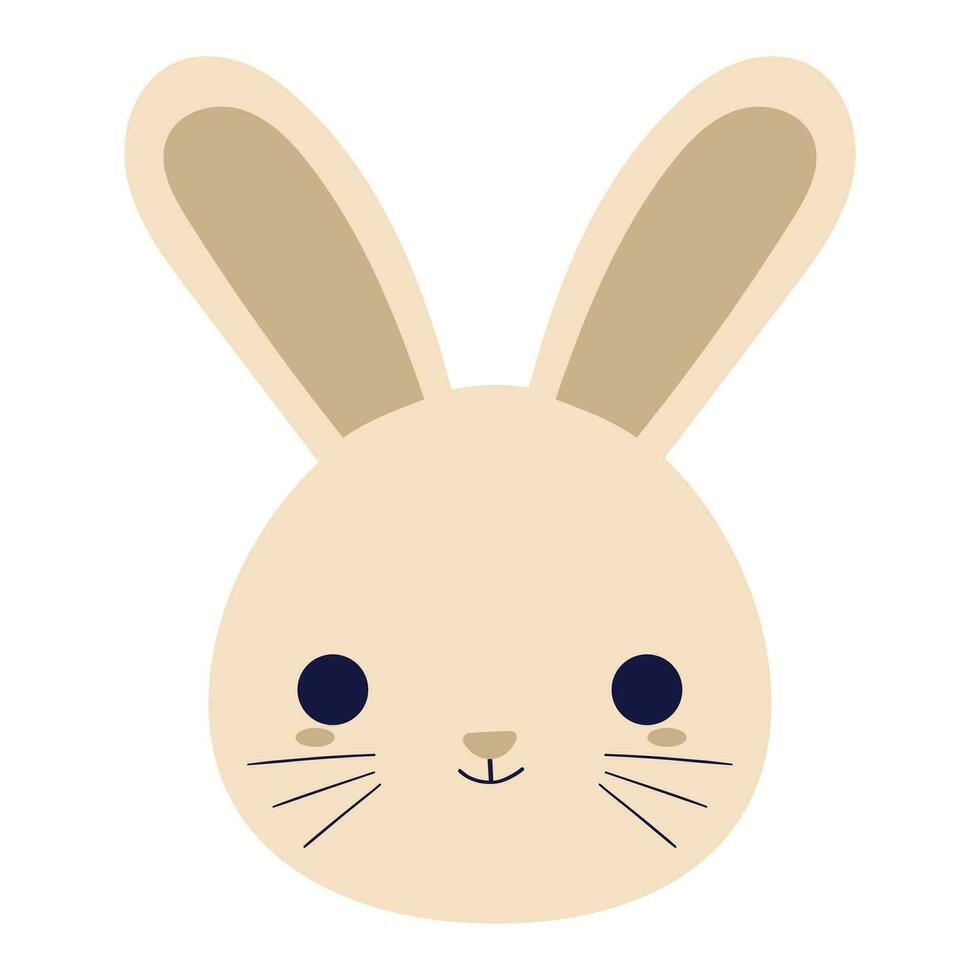 cute bunny vector animal illustration