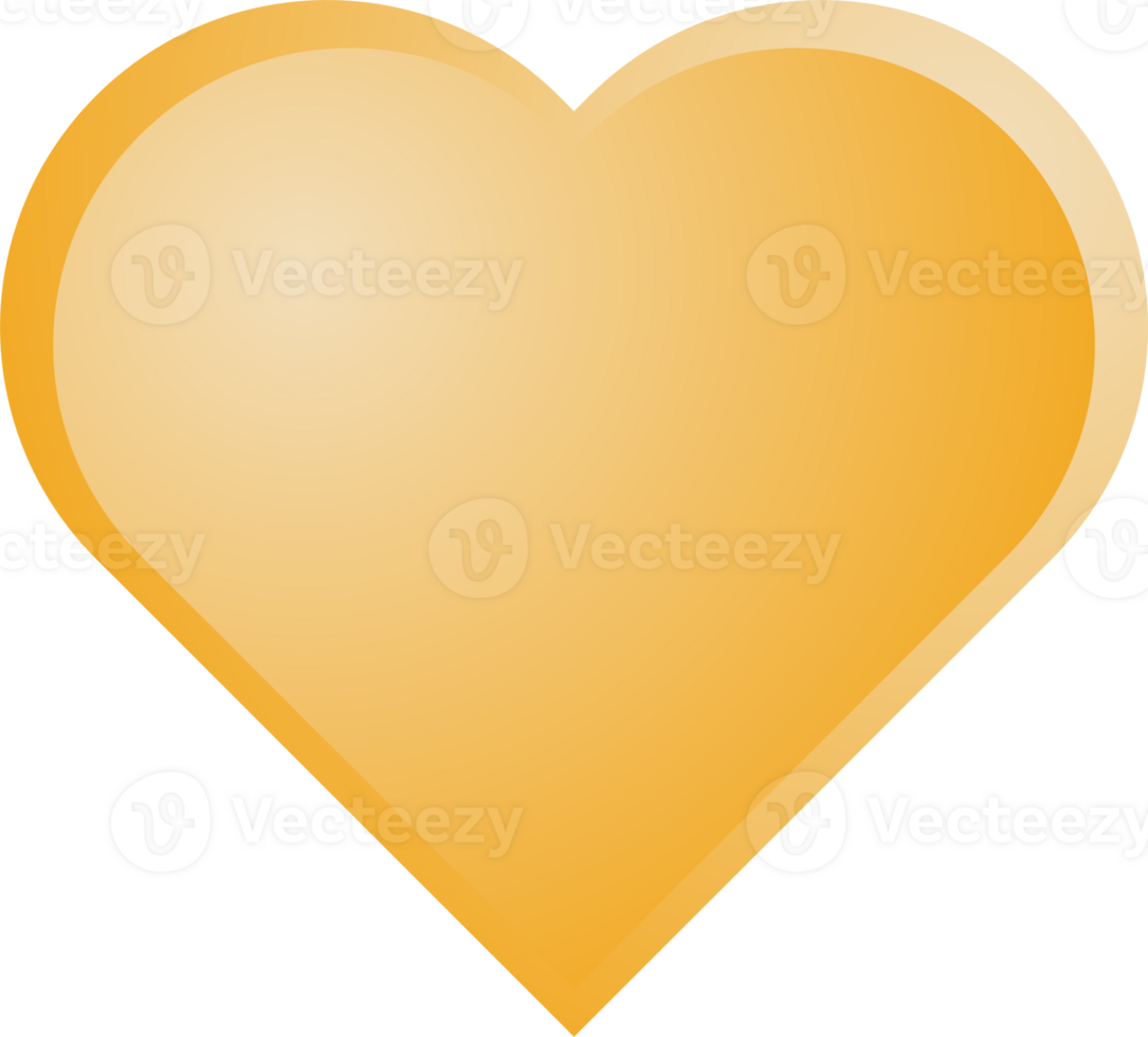 The heart image for valentine concept png
