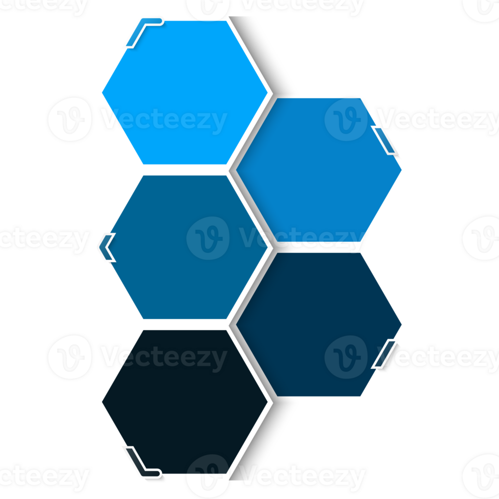 Infographic process design 5 options or steps. png