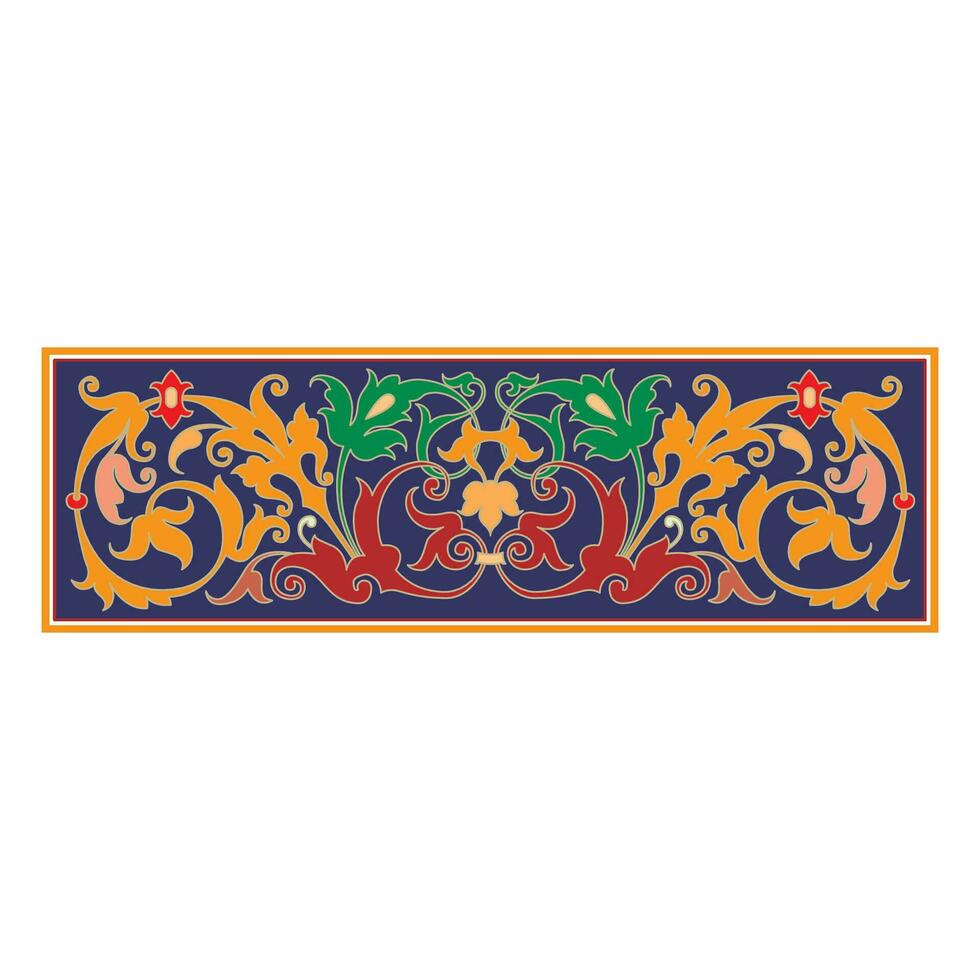 Retro chapter dividers swirl floral ornament bookmarks sketch set vector