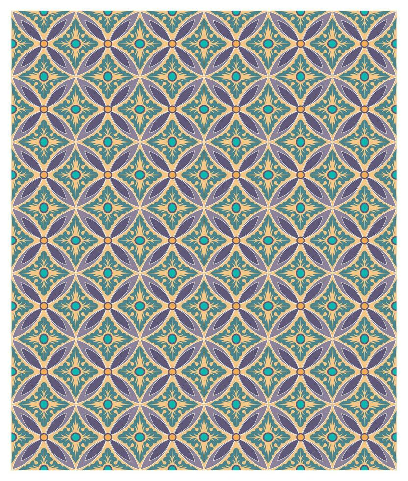 Decorative arabesque and ornamental mandala background set isolated vector