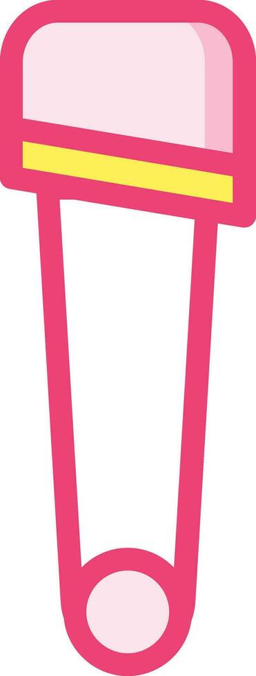 safety pin  illustration design, art and creativity vector