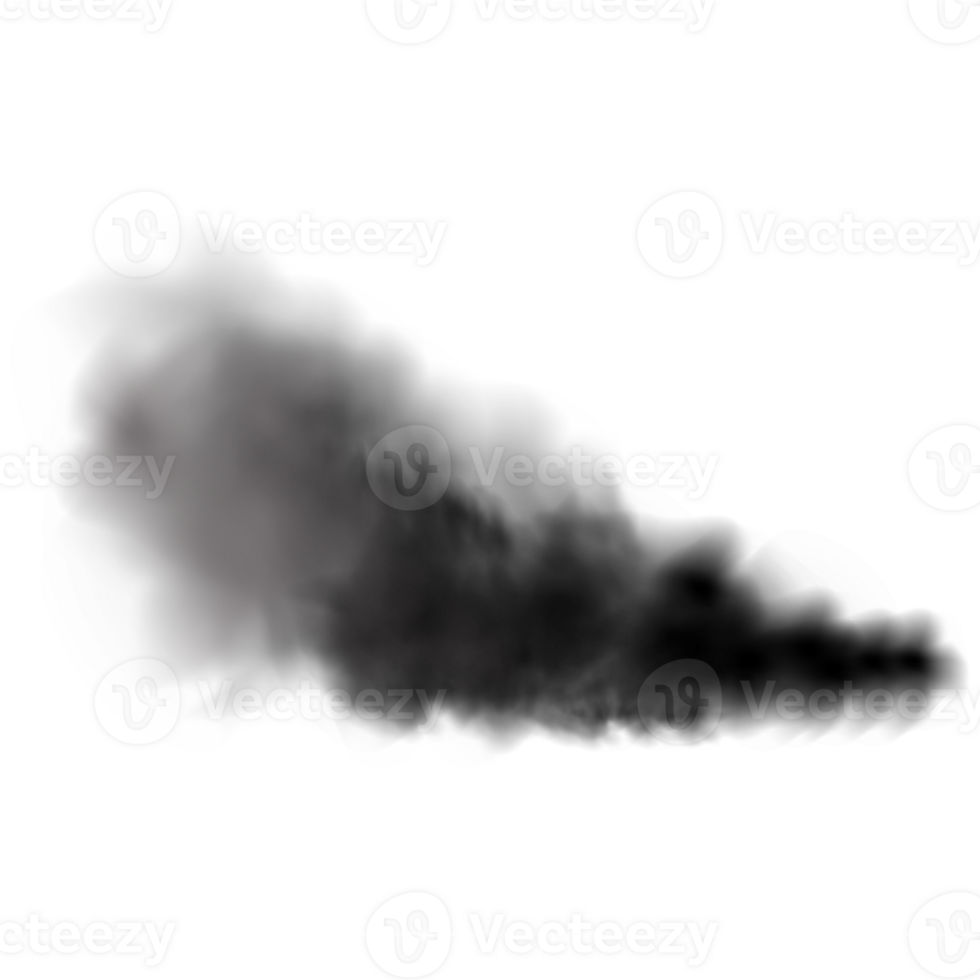 Black smoke, explosion or fog. png