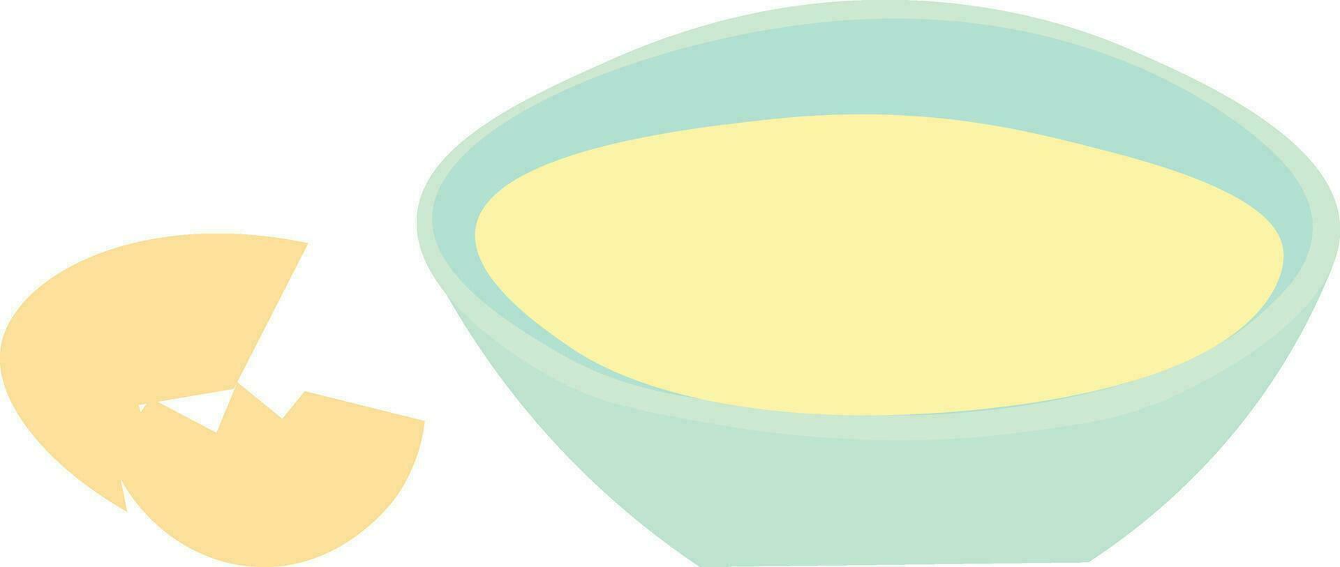 steamed egg illustration design, art and creativity vector