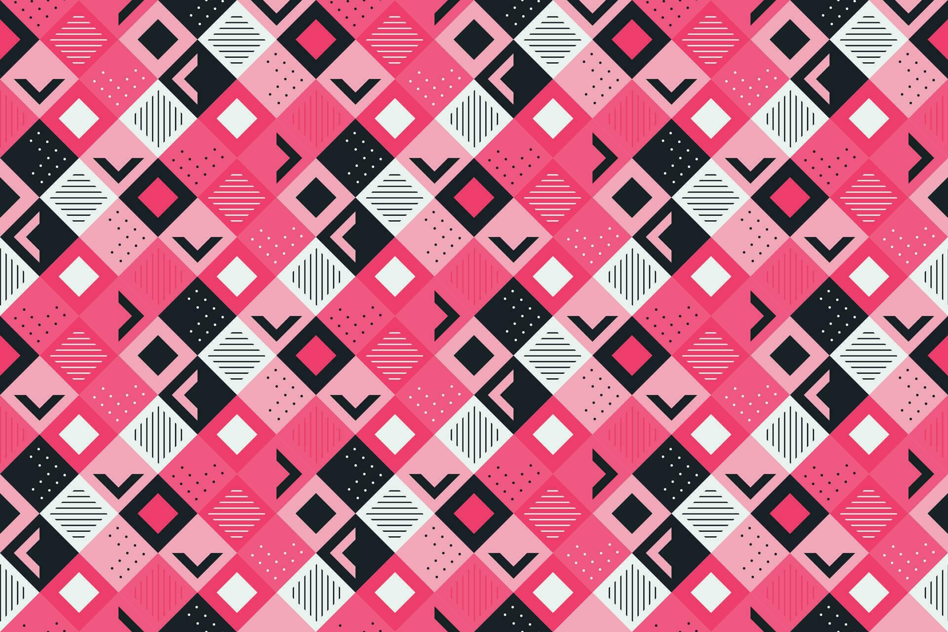 retro black and pink