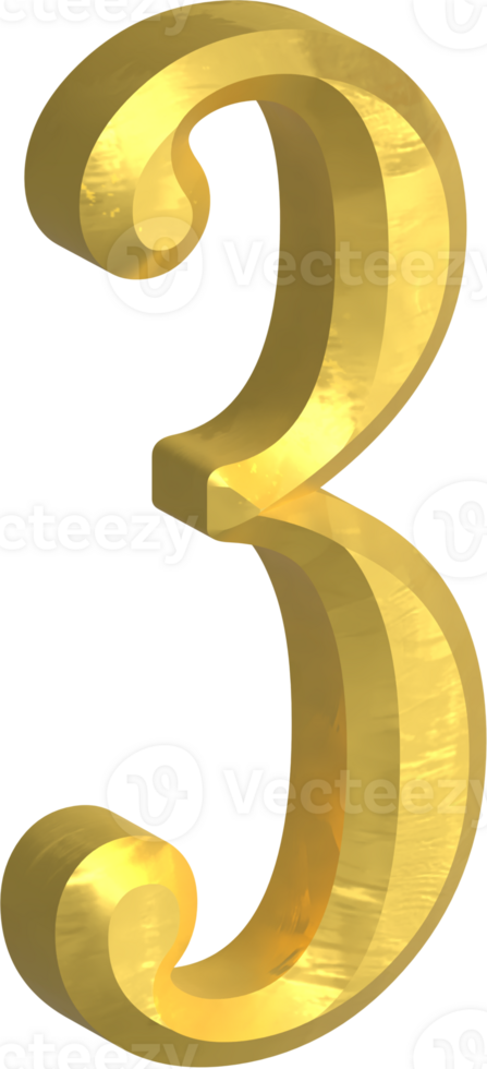 Golden number illustration png