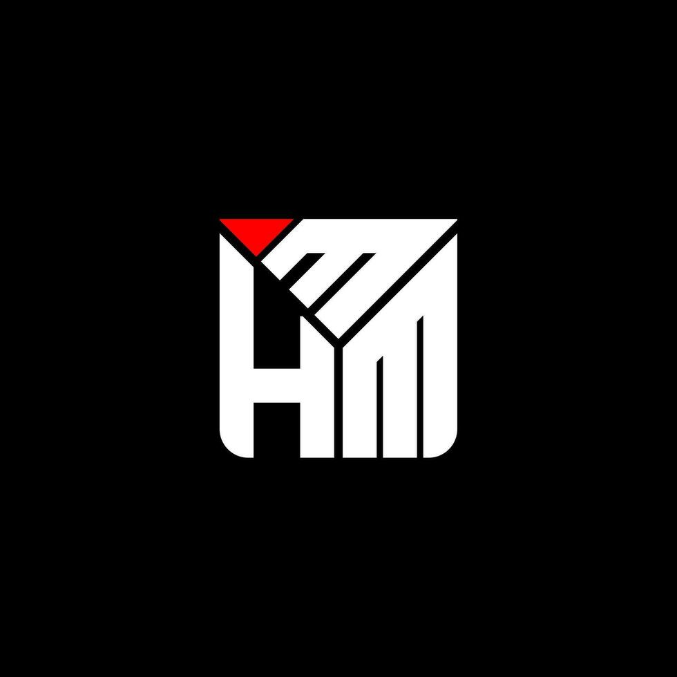 MHM letter logo vector design, MHM simple and modern logo. MHM luxurious alphabet design