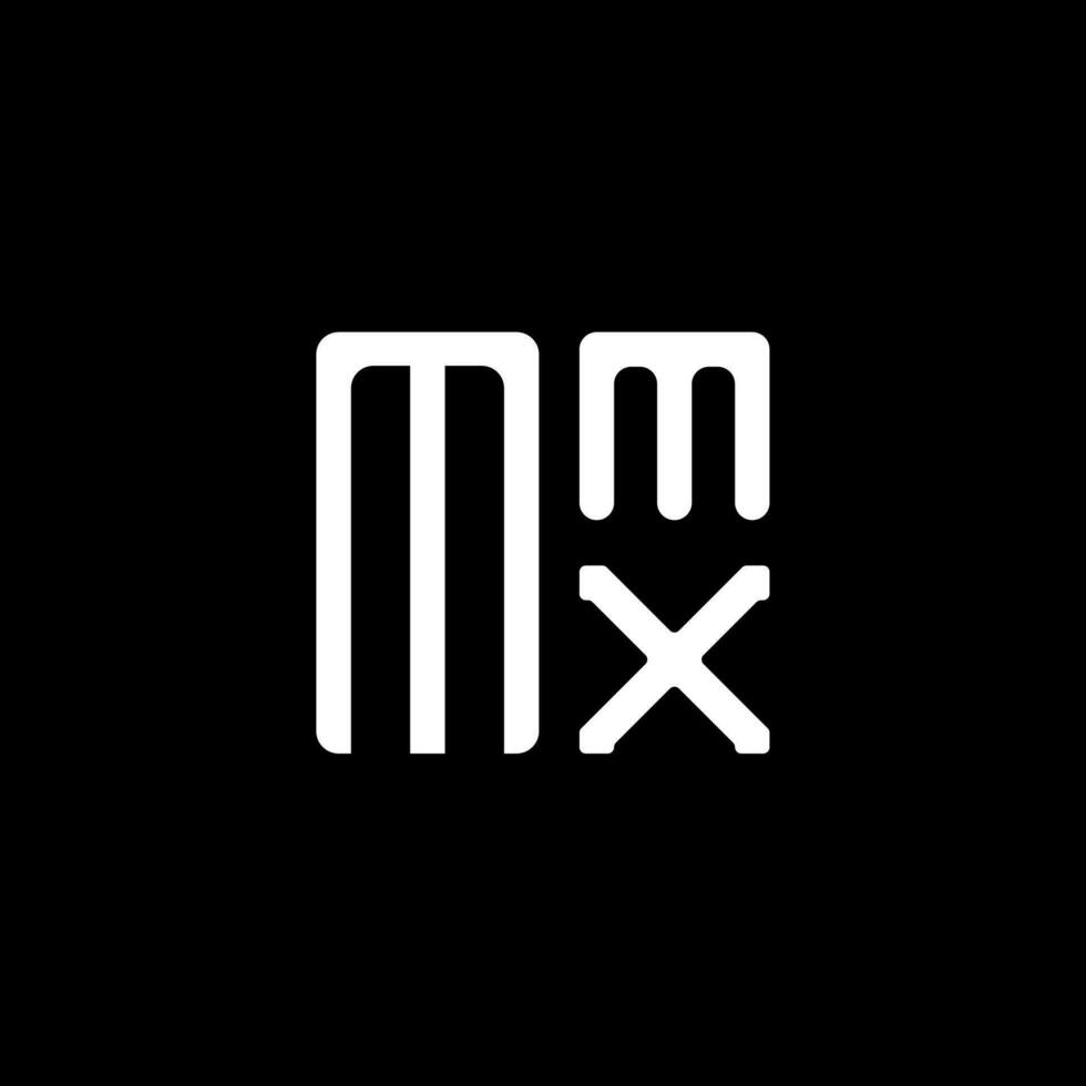 MMX letter logo vector design, MMX simple and modern logo. MMX luxurious alphabet design