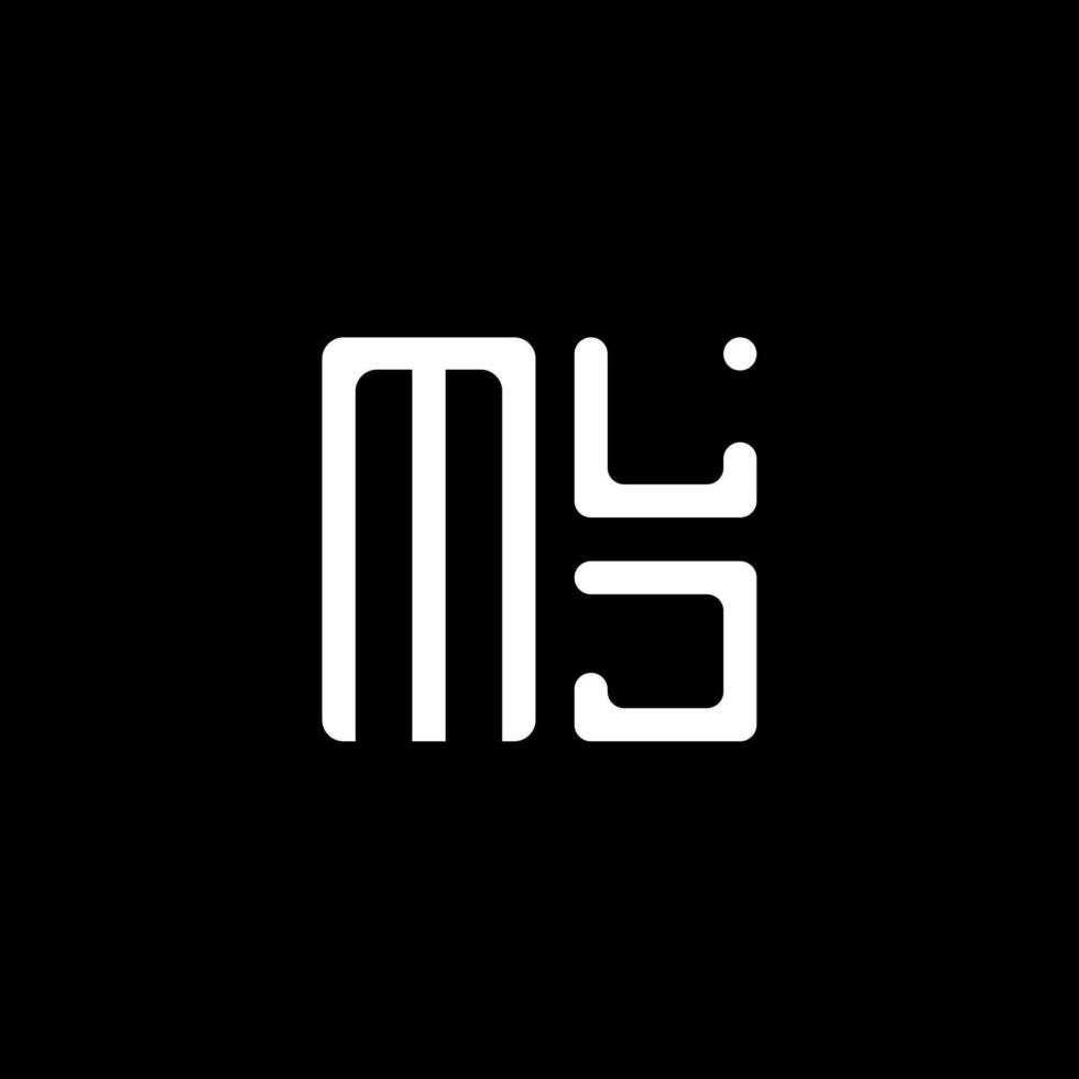 MLJ letter logo vector design, MLJ simple and modern logo. MLJ luxurious alphabet design