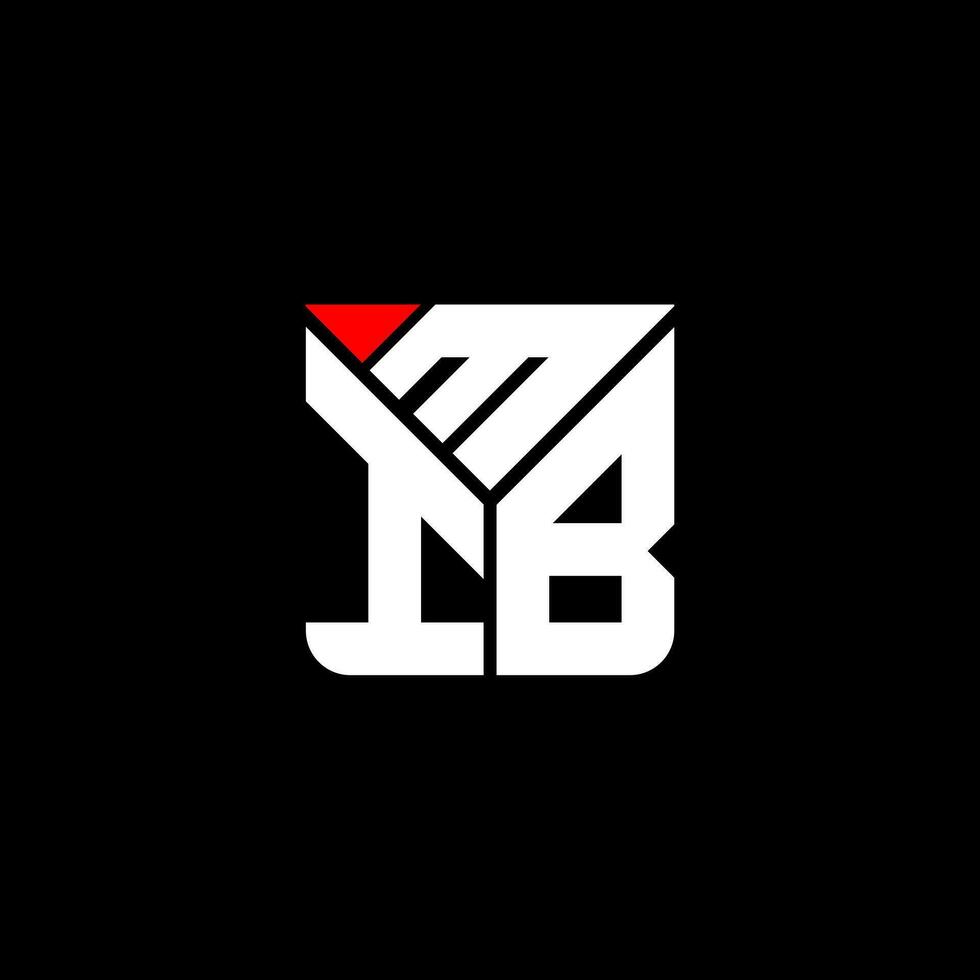 MIB letter logo vector design, MIB simple and modern logo. MIB luxurious alphabet design
