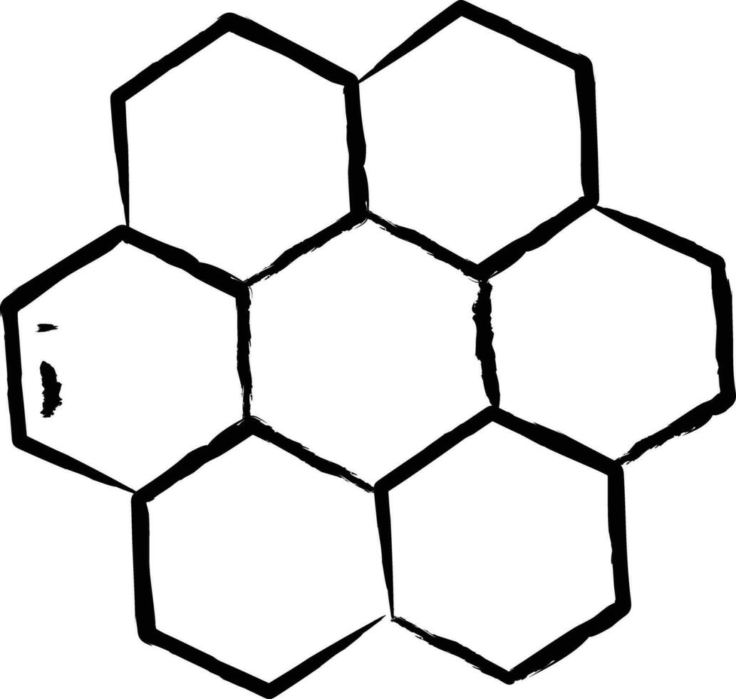 estructura mano dibujado vector ilustración