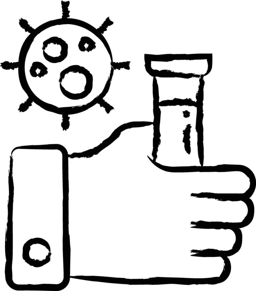 Test hand drawn vector illustration
