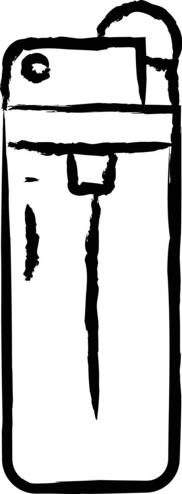 Lighter hand drawn vector illustration
