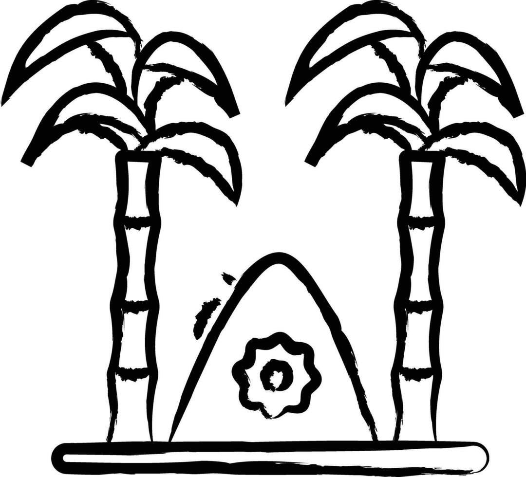 pongal puja hand drawn vector illustration
