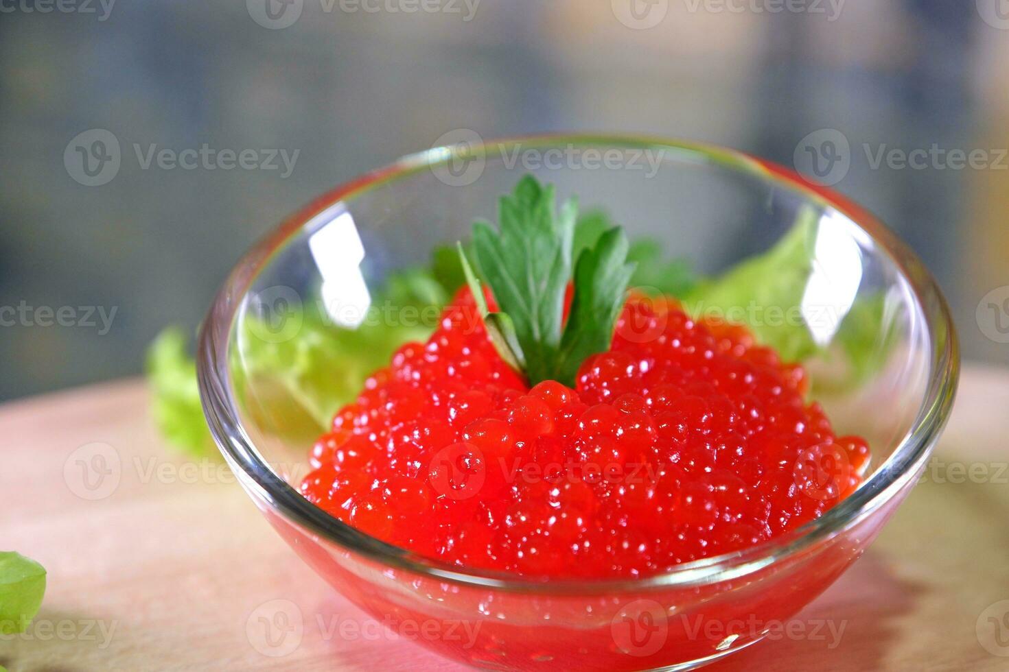 Salmon Red caviar white background. Luxury delicacy food. Raw seafood. Macro fish caviar. photo
