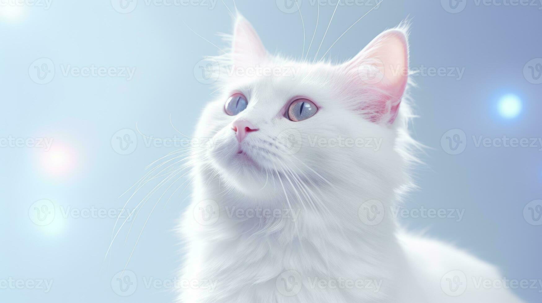 AI generated portrait of a cat, pet photography, ai photo