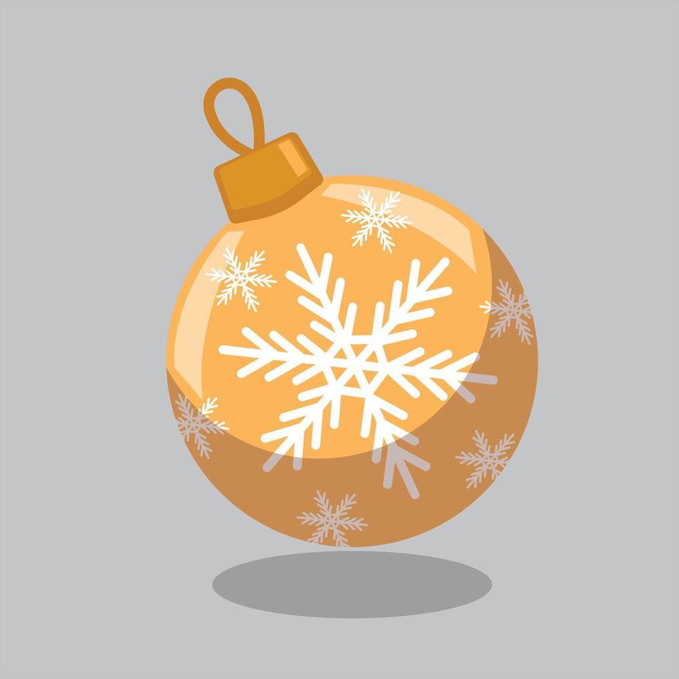 A Christmas Ball,Wave Line Christmas Ball with Yellow, Pink, Blue and Green Colors vector