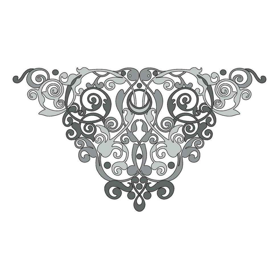 Retro design original floral vintage emblems chalkboard set isolated vector