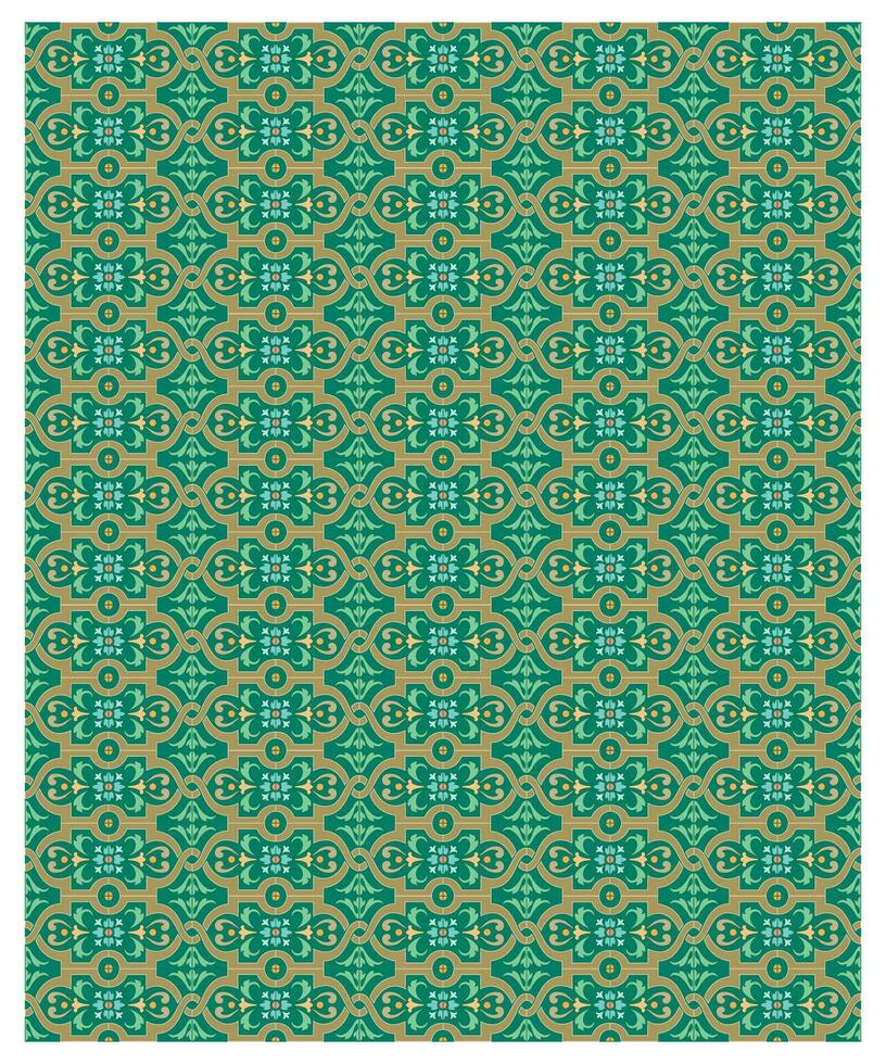Decorative arabesque and ornamental mandala background set isolated vector
