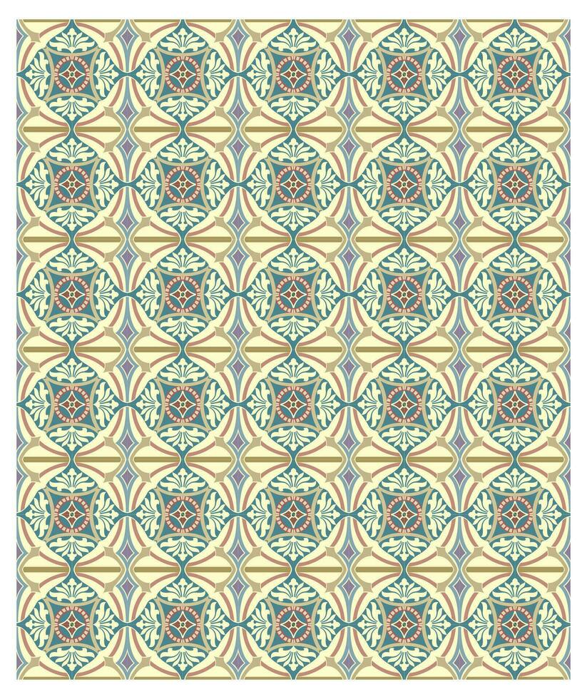 Decorative arabesque and ornamental mandala background set isolated vector