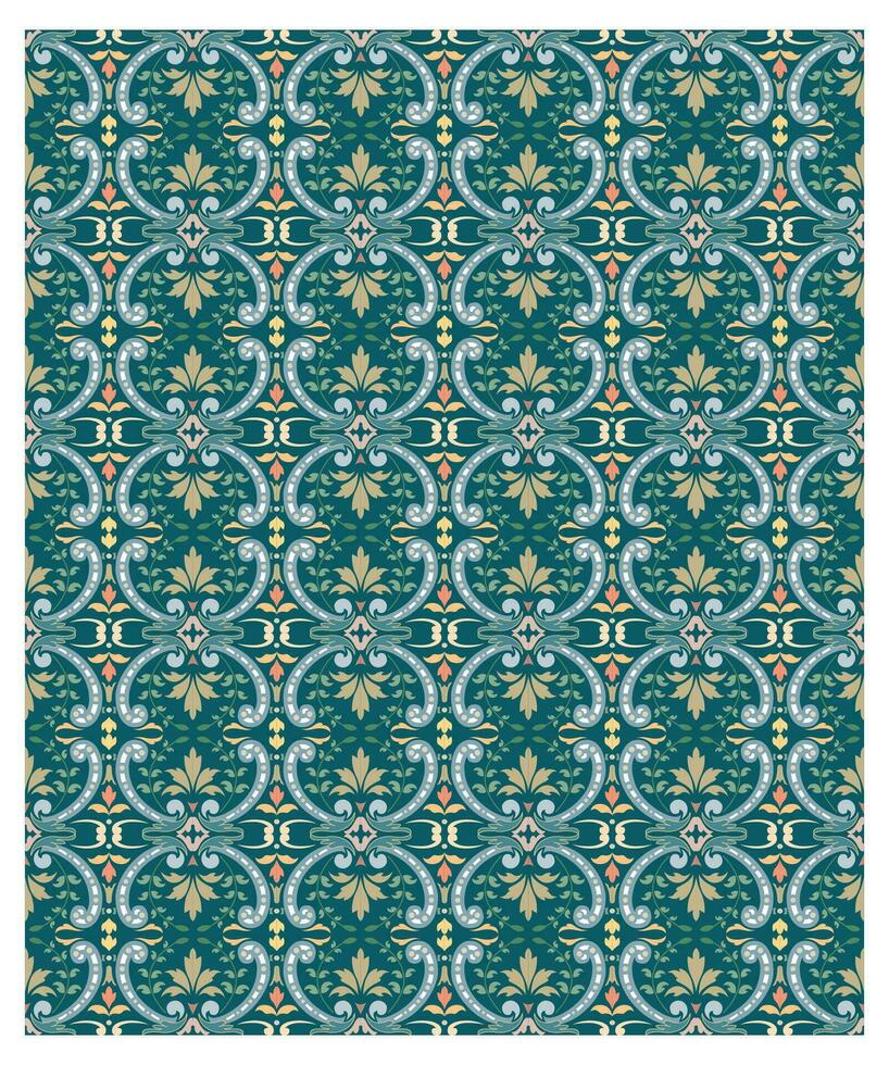 Decorative arabesque and ornamental mandala background set isolated vector