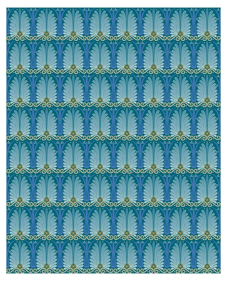 Decorative arabesque and ornamental mandala background set isolated vector