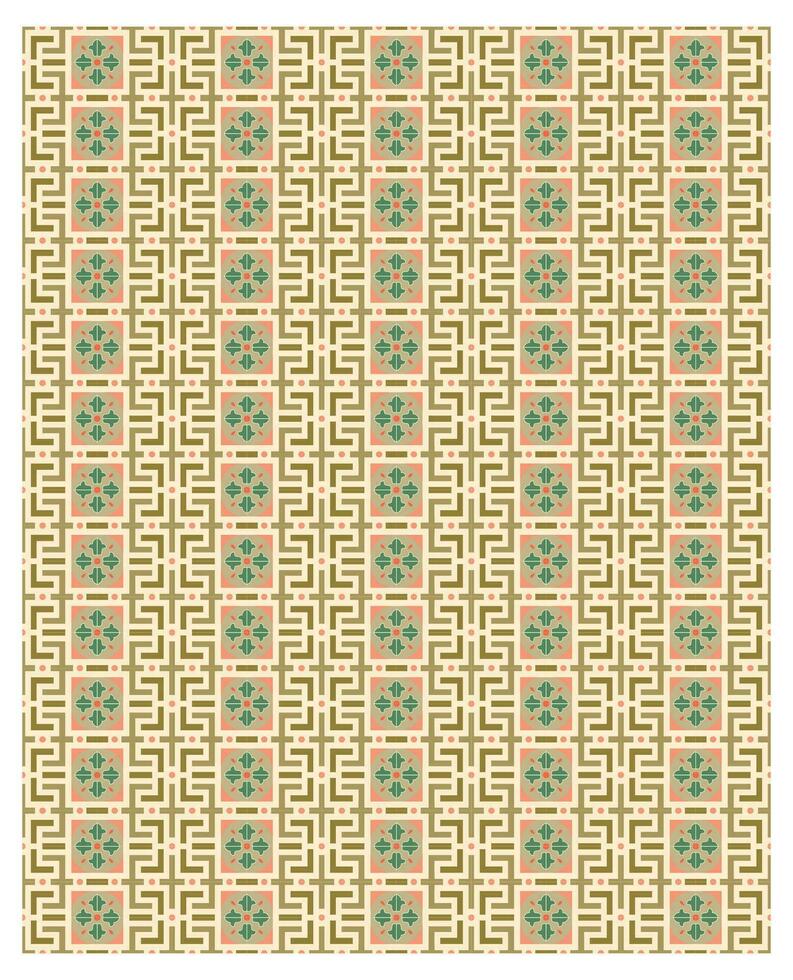 Decorative arabesque and ornamental mandala background set isolated vector